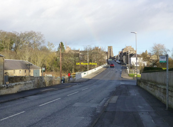 Photo 6"x4" Approaching the bridge over Leet Water Coldstream\/NT8439 c2016