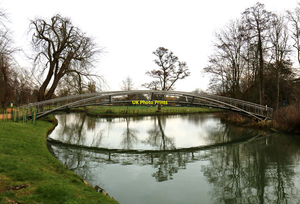 Photo 6"x4" Jubilee Bridge over the River Cherwell Oxford\/SP5106 c2016