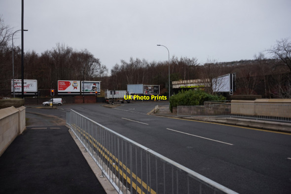 Photo 6"x4" Weedon Street towards Meadowhall Road Carbrook c2016
