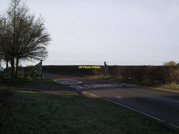 Photo 6"x4" Wistow Road enters Kilby Kilby c2016