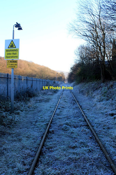 Photo 6"x4" The line to Sheffield Stocksbridge c2016