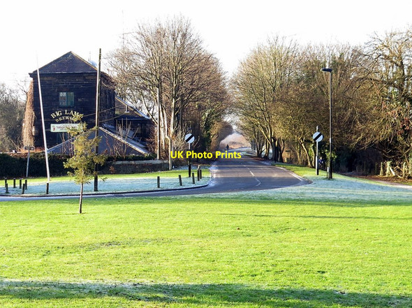 Photo 6"x4" Blayney Row near Big Lamp Brewery Ryton\/NZ1564 c2016
