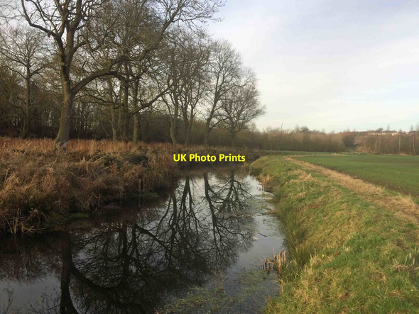 Photo 6"x4" Ox bow lake formed from former course of the River Dearne #1 Millhouses\/SE4204 c2016