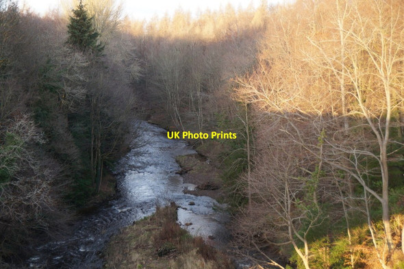 Photo 6"x4" River North Esk from Montagu Bridge, Dalkeith Country Park Dalkeith\/NT3467 c2016