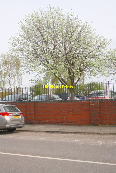 Photo 6"x4" Wall of car park, Lincoln Street Newark-on-Trent c2016