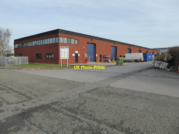 Photo 6"x4" Adglow, Tewkesbury Business Park Tewkesbury c2016