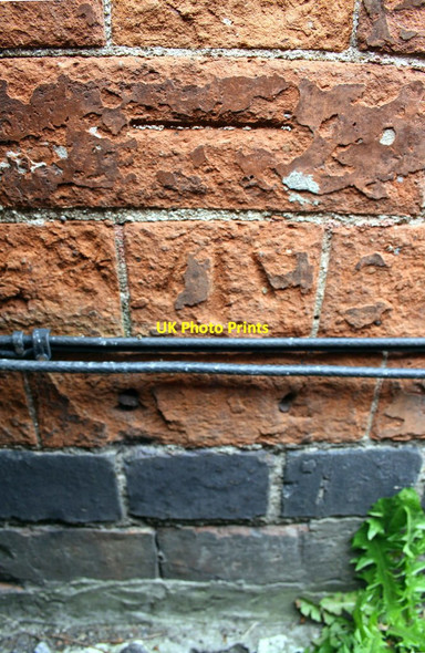 Photo 6"x4" Benchmark on #5 Friary Road Newark-on-Trent c2016