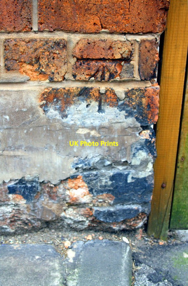 Photo 6"x4" Benchmark on #202a Barnby Gate Newark-on-Trent c2016