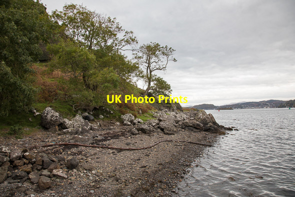 Photo 6"x4" Shoreline on Kerrera Pulpit Hill\/NM8529 c2016