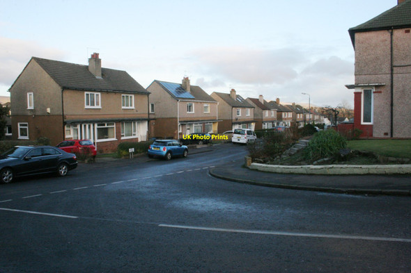 Photo 6"x4" Houses, Hazel Avenue Milngavie c2017