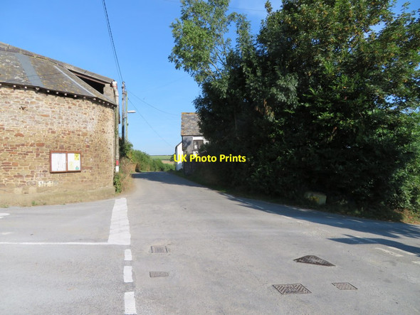 Photo 6"x4" Lane towards Winswell North Town\/SS5109 c2016