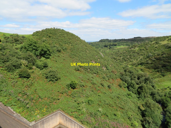Photo 6"x4" Valley below Meldon Dam Meldon\/SX5592 c2016