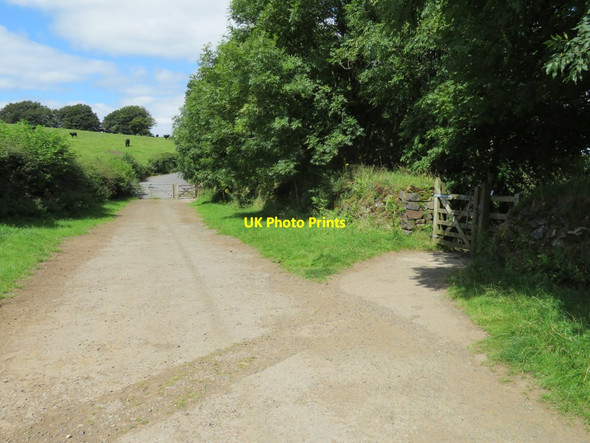 Photo 6"x4" Access to Meldon Dam car park Meldon\/SX5592 c2016
