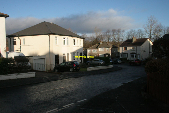 Photo 6"x4" Houses, Rowan Drive, Bearsden Milngavie c2017