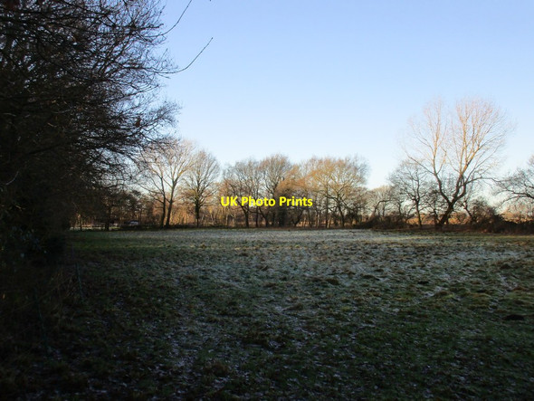 Photo 6"x4" Frost covered field, Haxey Carr Haxey Carr c2017