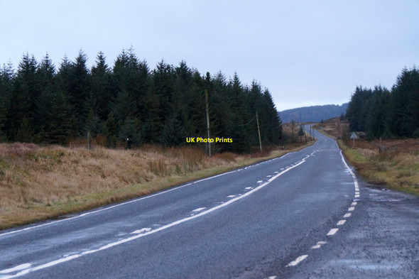 Photo 6"x4" A701 above the Devil's Beeftub, near Moffat Annanhead Hill c2017
