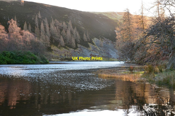 Photo 6"x4" Loch Eddy, The Glen estate Loch Eddy c2017