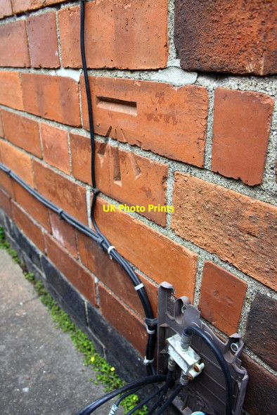Photo 6"x4" Benchmark on #4 Windsor Avenue Newark-on-Trent c2016