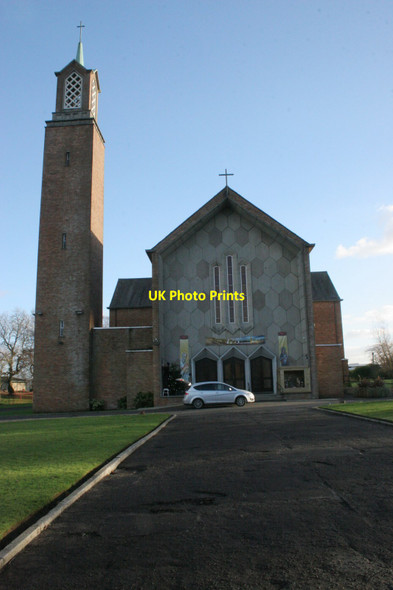 Photo 6"x4" St John's Catholic Church, Barrhead Barrhead c2017