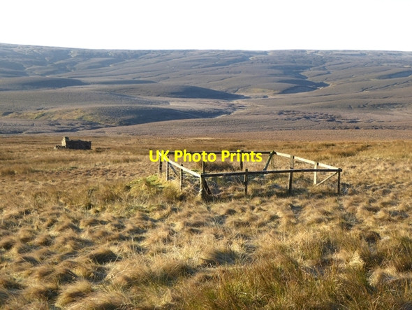 Photo 6"x4" Remnants of Grenhurth Mine Greenhurth Sike c2017