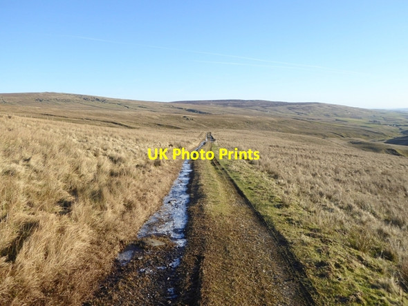 Photo 6"x4" Track at Spitley Tongue Harwood\/NY8233 c2017