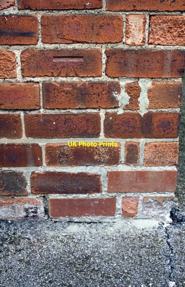 Photo 6"x4" Benchmark on #1 Boundary Road Newark-on-Trent c2016