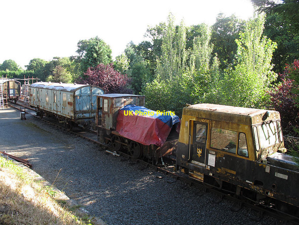 Photo 6"x4" Preserved railway vehicles at Christow station Bridfordmills c2016