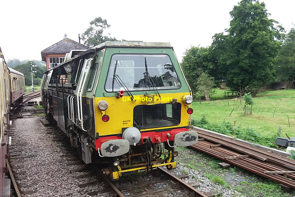 Photo 6"x4" South Devon Railway - track maintenance plant Shinner's Bridge c2016