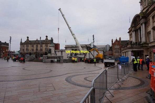 Photo 6"x4" Queen Victoria Square, Hull Kingston upon Hull c2017