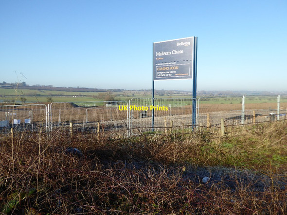 Photo 6"x4" Bellway building site, Bredon Road Tewkesbury c2016