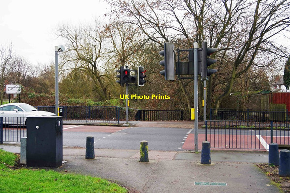Photo 6"x4" Pedestrian crossing, Cartland Road, Stirchley, Birmingham Stirchley\/SP0581 c2017