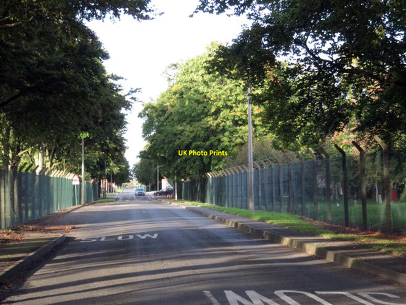 Photo 6"x4" Clay Lane through RAF Benson Ewelme c2015
