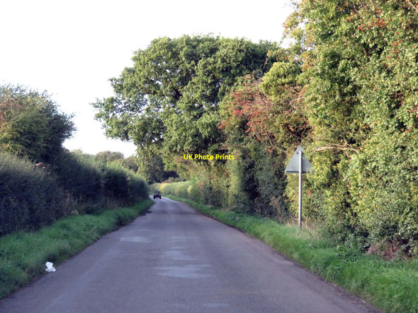 Photo 6"x4" Rural road to Cuxham Upperton\/SU6594 c2015