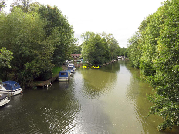 Photo 6"x4" The River Thames Danesfield c2015