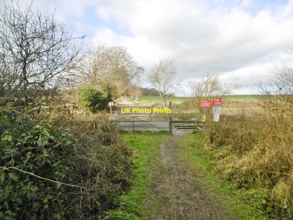 Photo 6"x4" Crofton, level crossing Great Bedwyn c2017