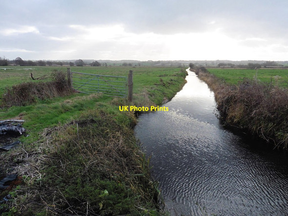 Photo 6"x4" Middle Drove Rhyne Burtle c2017