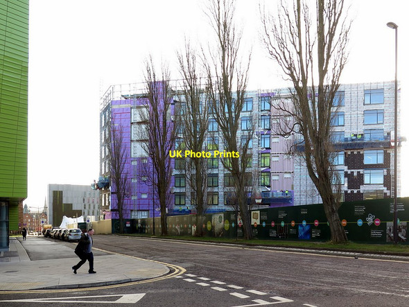 Photo 6"x4" Construction of Urban Sciences Building, Science Central Newcastle upon Tyne c2017