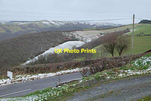 Photo 6"x4" Pisgah snow: now you see it, now you don't Pisgah\/SN6777 c2017