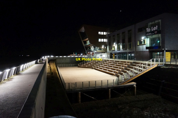 Photo 6"x4" Open air theatre at the Town Dock, Hull Kingston upon Hull c2017