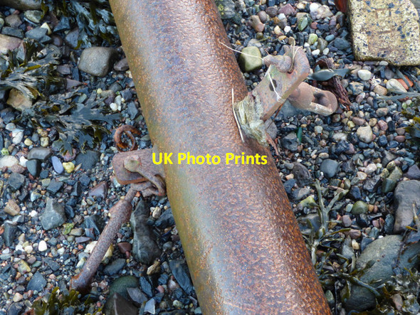 Photo 6"x4" Measured Mile post in the Clyde at Parklea Parkhill\/NS3573 c2017 P2