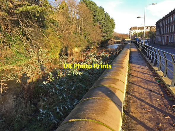 Photo 6"x4" The Water of Leith Walkway at Warriston Edinburgh c2017