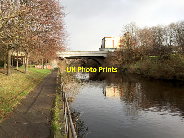 Photo 6"x4" The Water of Leith Walkway approaching Leith Leith\/NT2776 c2017