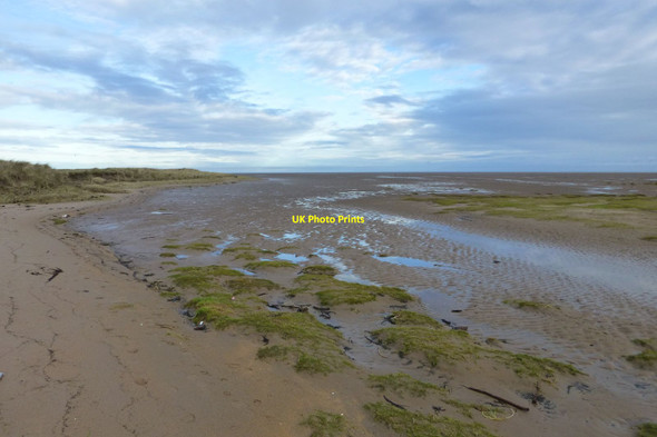 Photo 6"x4" Goswick Sands Beal\/NU0642 c2017