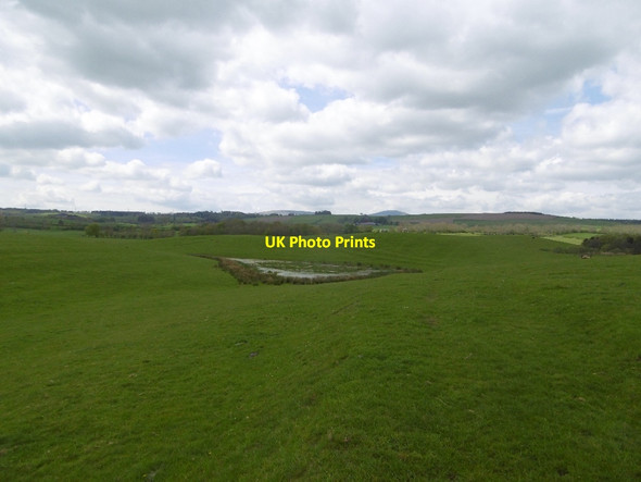 Photo 6"x4" Kame and kettle terrain Wooperton c2016