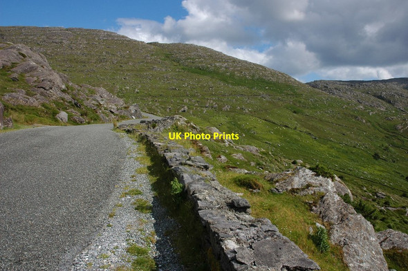 Photo 6"x4" Ascending Healy Pass Lauragh c2007