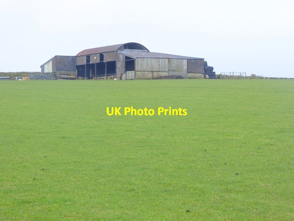 Photo 6"x4" Barns near Battle Hill Farm Bowes\/NY9913 c2017