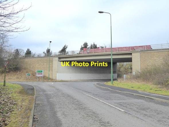 Photo 6"x4" A66 overbridge at Bowes Bowes\/NY9913 c2017