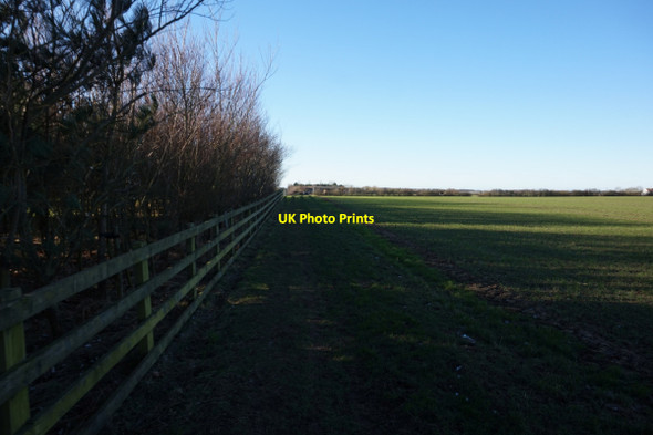 Photo 6"x4" Bridleway leading to Atwick Road Hornsea c2017