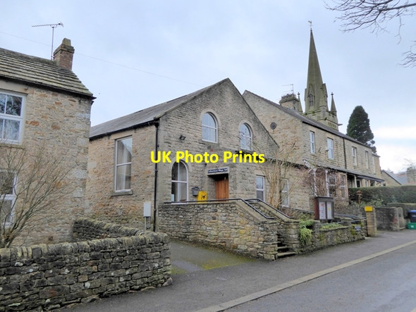 Photo 6"x4" Cotherstone Village Hall and St Cuthbert's Church Cotherstone c2017