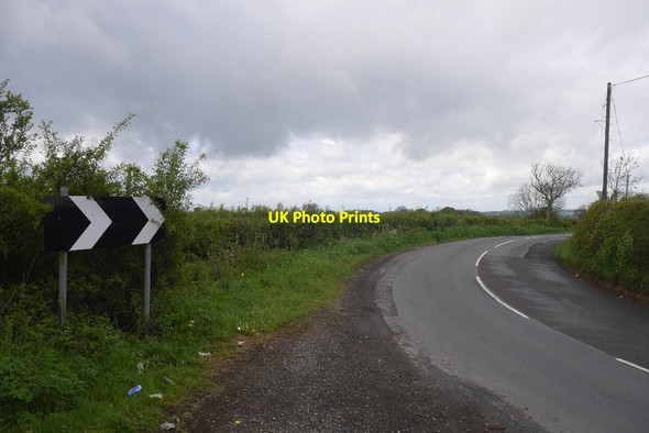Photo 6"x4" Bend on Lime Lane Brafferton\/NZ2921 c2016